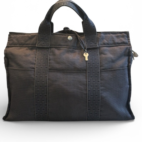 Hermes Other - Hermes Herlin MM Laptop bag Grey lock and key included Bag Genderless